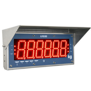 صفحه نمایش مقیاس توزین فولاد ضد زنگ DGT100 AISI 304 تامین کننده